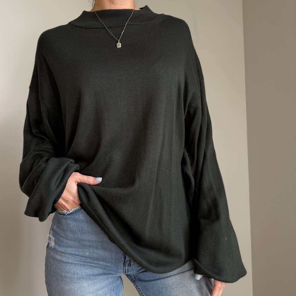 Monte Uomo Mock Neck Sweater